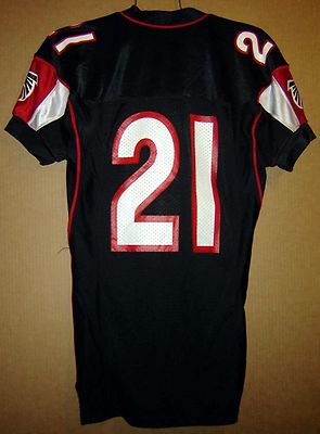 ATLANTA FALCONS #21 DEION SANDERS BLACK MESH NFL Russell Size 46