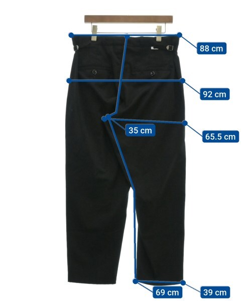 WTAPS Slacks Black 3(Approx. L) 2200539043020 | eBay
