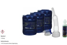 60L MANNOL Motoröl Traktor Superoil API CD 15W-40 Auslaufhahn Schlauch Reiniger