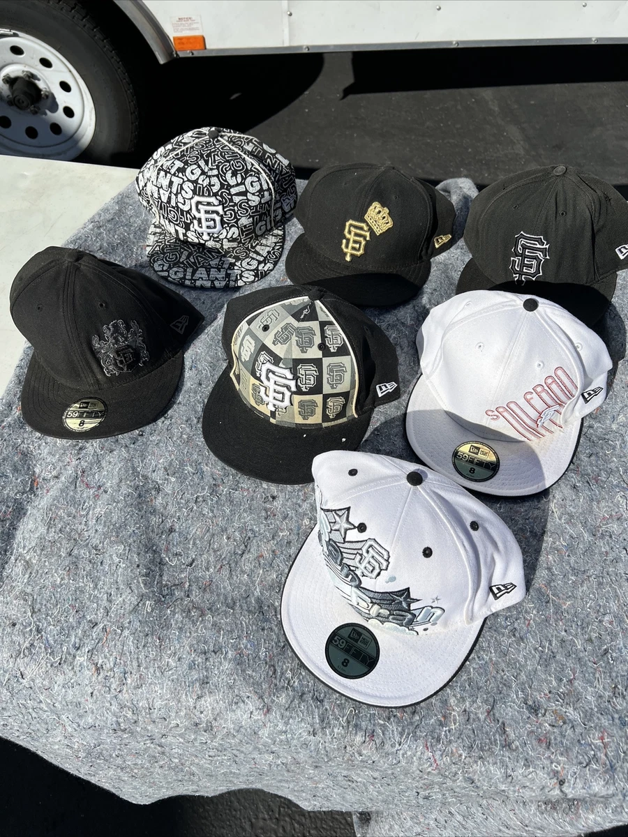 7 Size 8 Men s New Era San Francisco Giants 59 Fifty Caps Hats