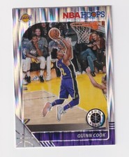 2019-20 PANINI HOOPS PREMIUM STOCK BASKETBALL QUINN COOK SHIMMER PRIZM CARD 267