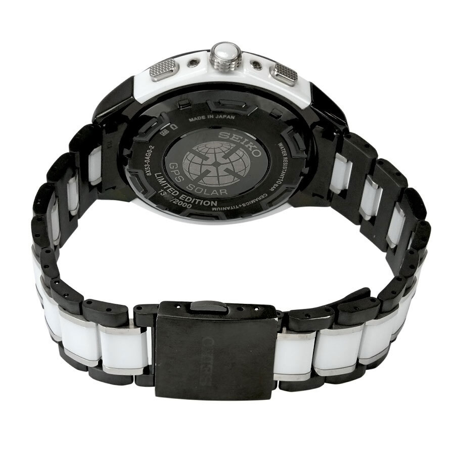 SEIKO Astron SBXB071 8X53-0Ag0-2 8X22 Dual Time GPS Solar SEIKO Astron SBXB071 8X53-0Ag0-2 8X22 Dual Time GPS Solar