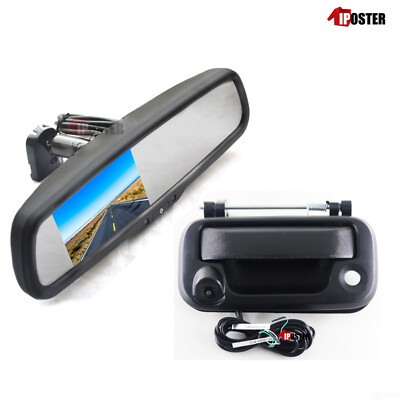 OEM Backup Camera & Replacement Mirror Monitor for Ford F250 F350 F450