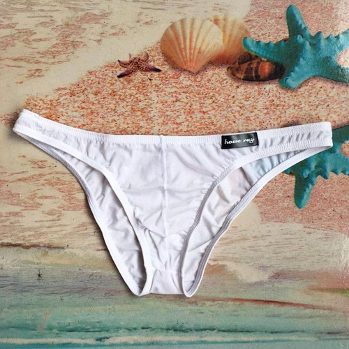 NEU Herren Eis Seide Unterwäsche atmungsaktive Slips niedrig erhöht Bikinihöschen Unterhose - Bild 8 von 13