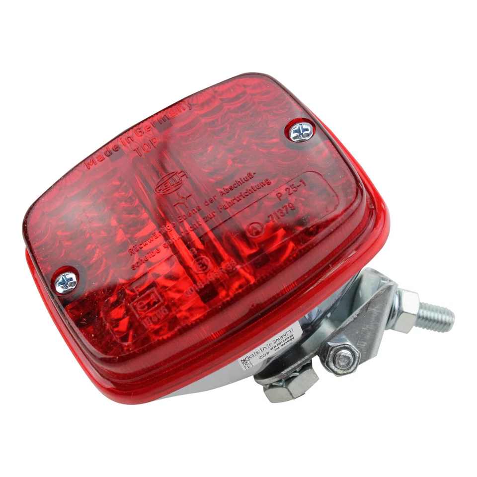Faro antiniebla halógeno trasero rojo Hella 003030151 para Porsche 914 1970-1976 Foto 2 de 3
