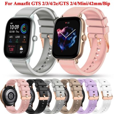 20mm Watch Strap for Huami Amazfit GTS 4 3 2 2e Mini Bip Band Garmin 158 Venu SQ