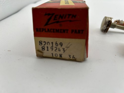 Zenith Replacement part S20169, S19243, 10k 36 NOS Made in USA - Picture 5 of 5