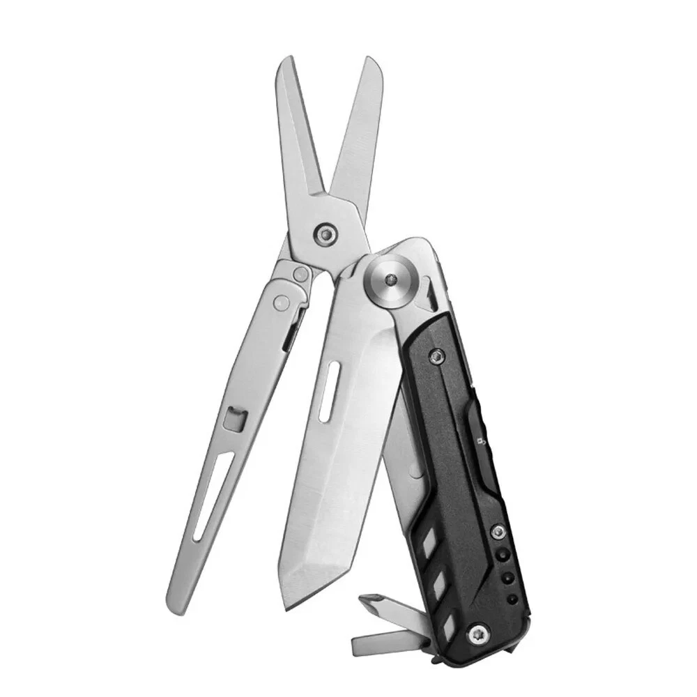 Multi-tool Folding Knife Screw Driver Scissor Hunting Survival Camp 440A Steel S