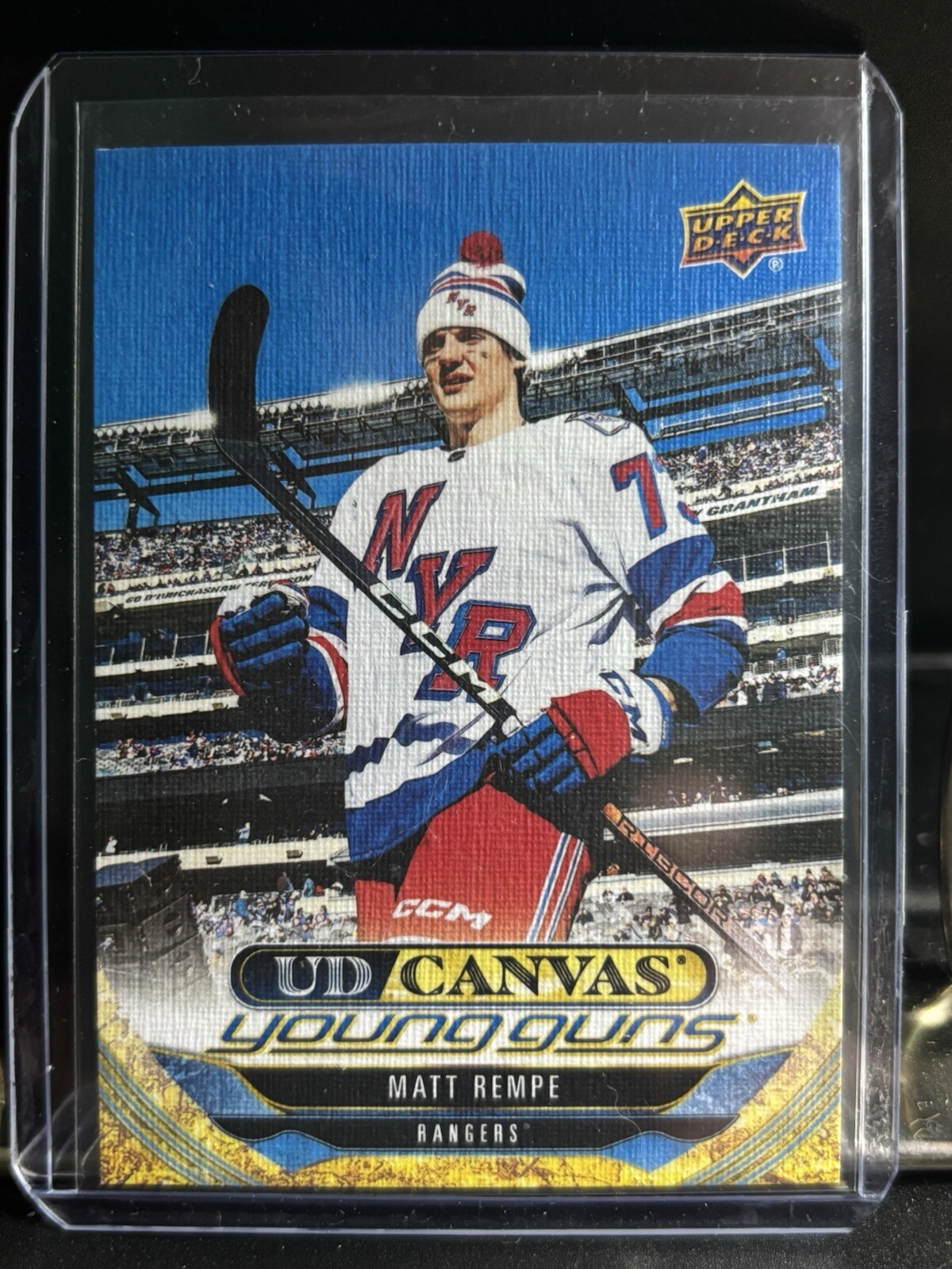 Matt Rempe 202425 Upper Deck Series 1 UD Canvas Young Guns C113 eBay