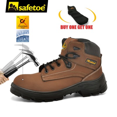 extra wide steel toe work boots