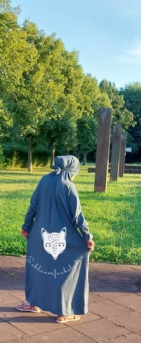 Kinder Hijab Gebetskleidung Gesichtsschleier Muslim Burka Khimar Islamische - Bild 4 von 12