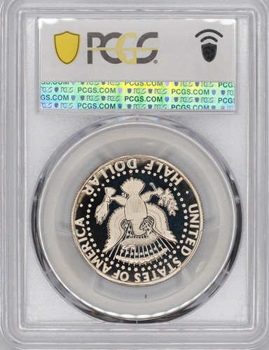 1979 S 50c KENNEDY HALF DOLLAR TYPE 1 PCGS PR69DCAM with Gold Shield & TrueView - Picture 3 of 3