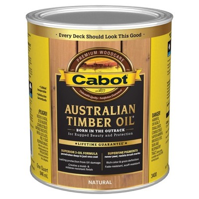 Australian Timber Oil, Natural, 1 Quart