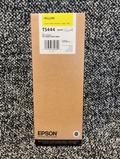 Genuine Epson T5444 Yellow 220ml Ink Stylus 4000/4400/9600 October 2016
