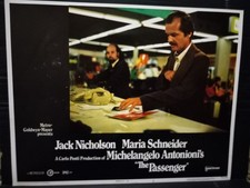 Lobby Card 1975 THE PASSENGER Jack Nicholson ticket counter Antonioni
