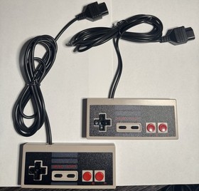 Nintendo NES 2 Controllers AV Cable AC Power Adapter Cord Bundle Lot - Brand New