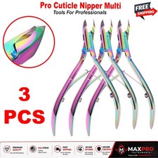 PROFESSIONAL HIGH QUALITY STAINLESS STEEL CUTICLE NAIL NIPPER MULTI TRIMMER NEW