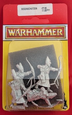 Citadel Miniatures - Warhammer - Elf Archers / Bogenschützen (MiB, Sealed)