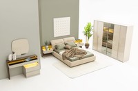 6-Tlg. Schlafzimmer-Set: Bett, Schminktisch & Kleiderschrank FüR Ihr Zuhause