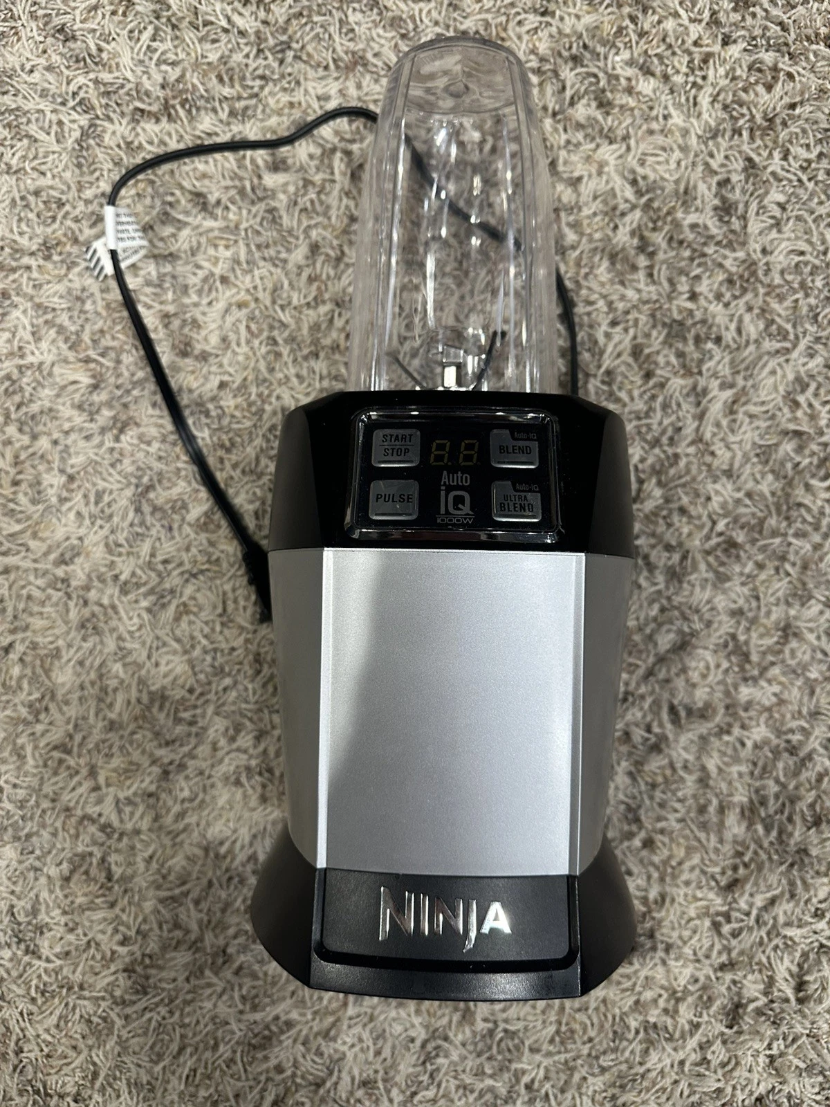 Ninja Nutri Ninja Auto-iQ Blender 1000W Silver Black BL480 Personal Blender
Opens in a new window or