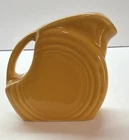 Fiesta Mini Disc Pitcher in Marigold ~ Fiestaware  Small Creamer Syrup NO FLAWS