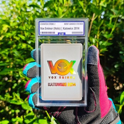 Vox Eminor Holo Katowice 2014 Graded Card | Custom Illustration Card