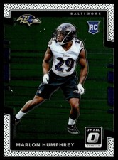 2017 Donruss Optic Marlon Humphrey Rookie Baltimore Ravens #128
