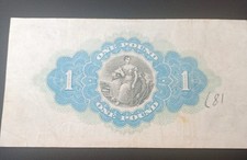 1942 £1 Bank Of Ireland Note