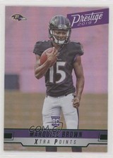2019 Panini Prestige Rookie Xtra Points Green Marquise Brown #260 0a3