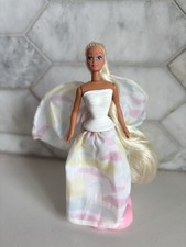 1996 McDonald's Happy Meal 3 Barbie Angel Princess Toy
