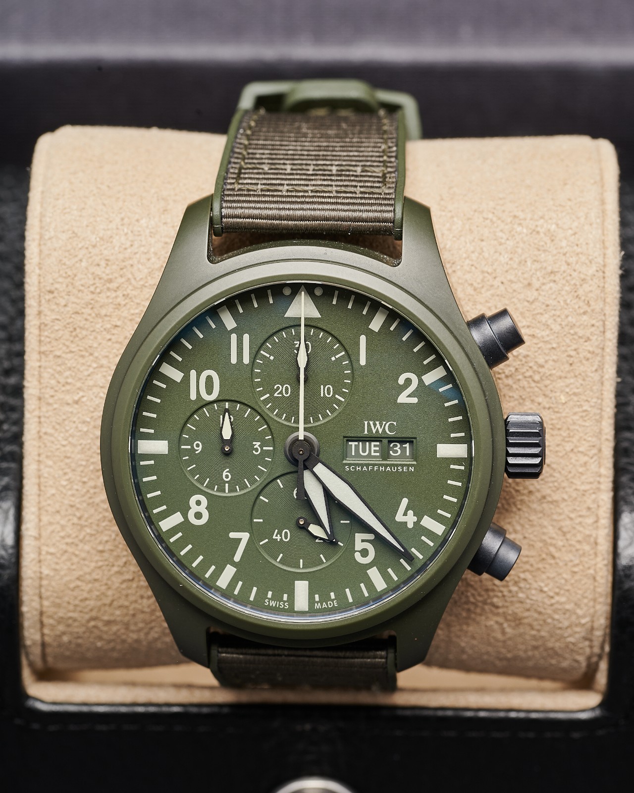 IWC Pilot Chrono Woodland IW389106 2025 Green