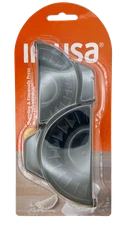 IMUSA USA IMU-71096W Dumpling and Empanada press Mold 2-Pack, Black