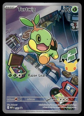 Pokemon Karten Turtwig 040 Mega Evolution Promo NM *7