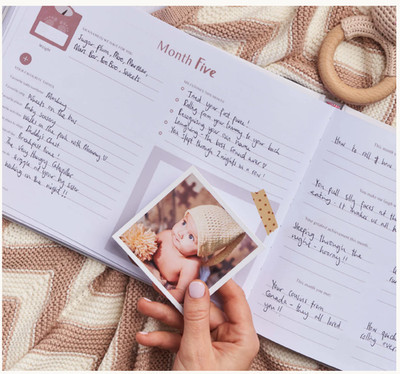 Brand New Bibi & Beau Pregnancy Journal - 40 Weekly Calendars Milestone Journey
