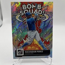 2022 Panini Donruss - Bomb Squad Salvador Perez #BS-1 Rapture