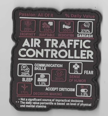Air Traffic Controller Patch Communication skills Fear Accept Criticism