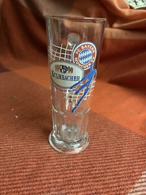 Glas,kulmbacher,Fanartikel,Fc Bayern München, 0,25L, Bierglas, Fußball - Bild 1 von 4