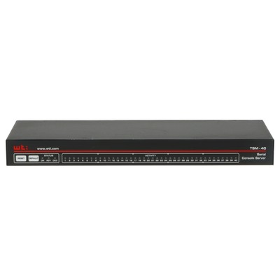 WTI Console Server 40x RS-232 RJ-45 1x RJ-45 Base-T 2x PSU - TSM-40-DPS