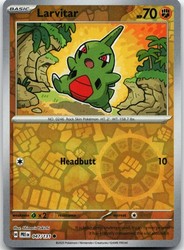 Larvitar 047/131 Prismatic Evolutions Reverse Holo