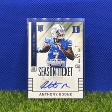 2015 Panini Contenders Draft Picks - Autographs Anthony Boone #267 (AU, RC)