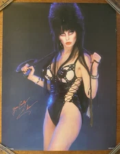 Yours Cruelly, ELVIRA 1986 US ORG Fan Club Merchandising POSTER Minty!