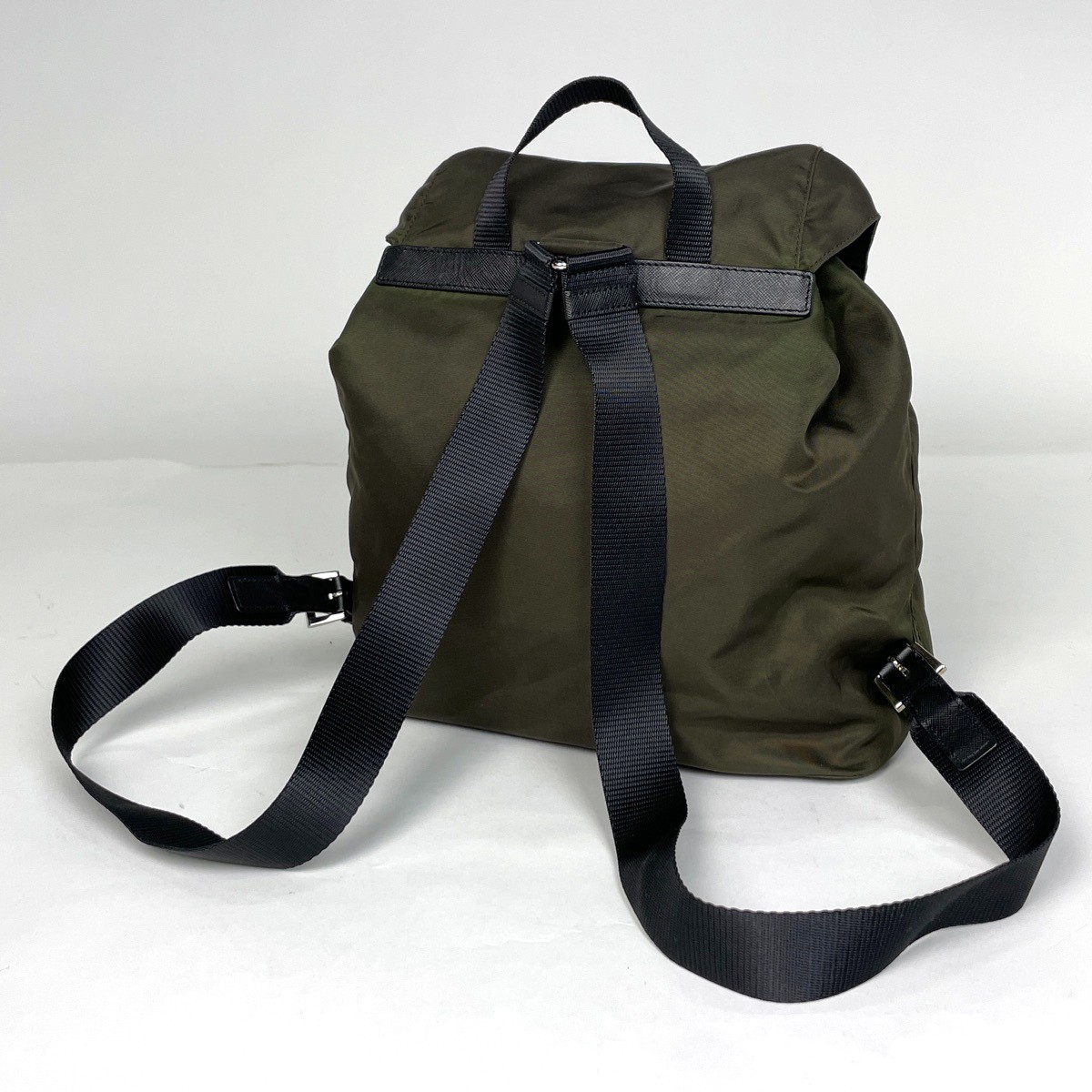 PRADA with logo Backpack Backpack Backpack Nylon … - image 2