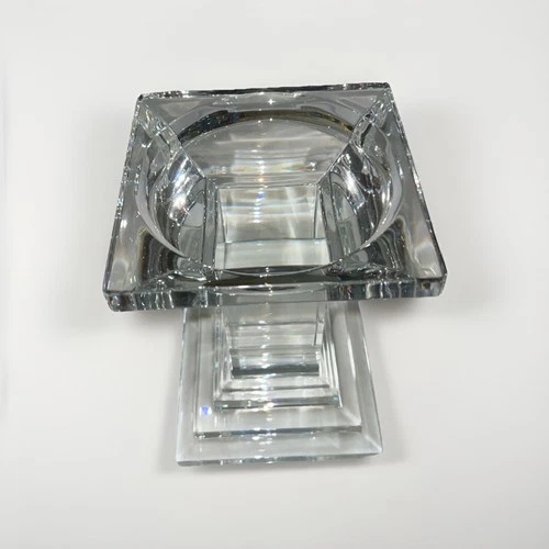 Vintage WATERFORD  CRYSTAL METROPOLITAN PILLAR CANDLE HOLDER