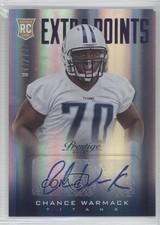 2013 Prestige Rookie Extra Points Purple Signatures /100 Chance Warmack Auto 0m0