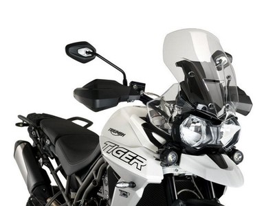 Puig Schwarz Elektronischer Bildschirm Höhenversteller Triumph Tiger 800 XRT 2018-2019