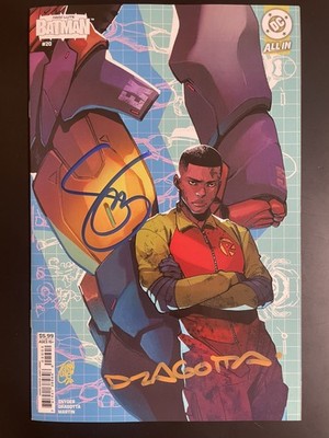 ABSOLUTE BATMAN #20 Jahnoy Lindsay Variant DOUBLE SIGNED SNYDER DRAGOTTA w/COA!
