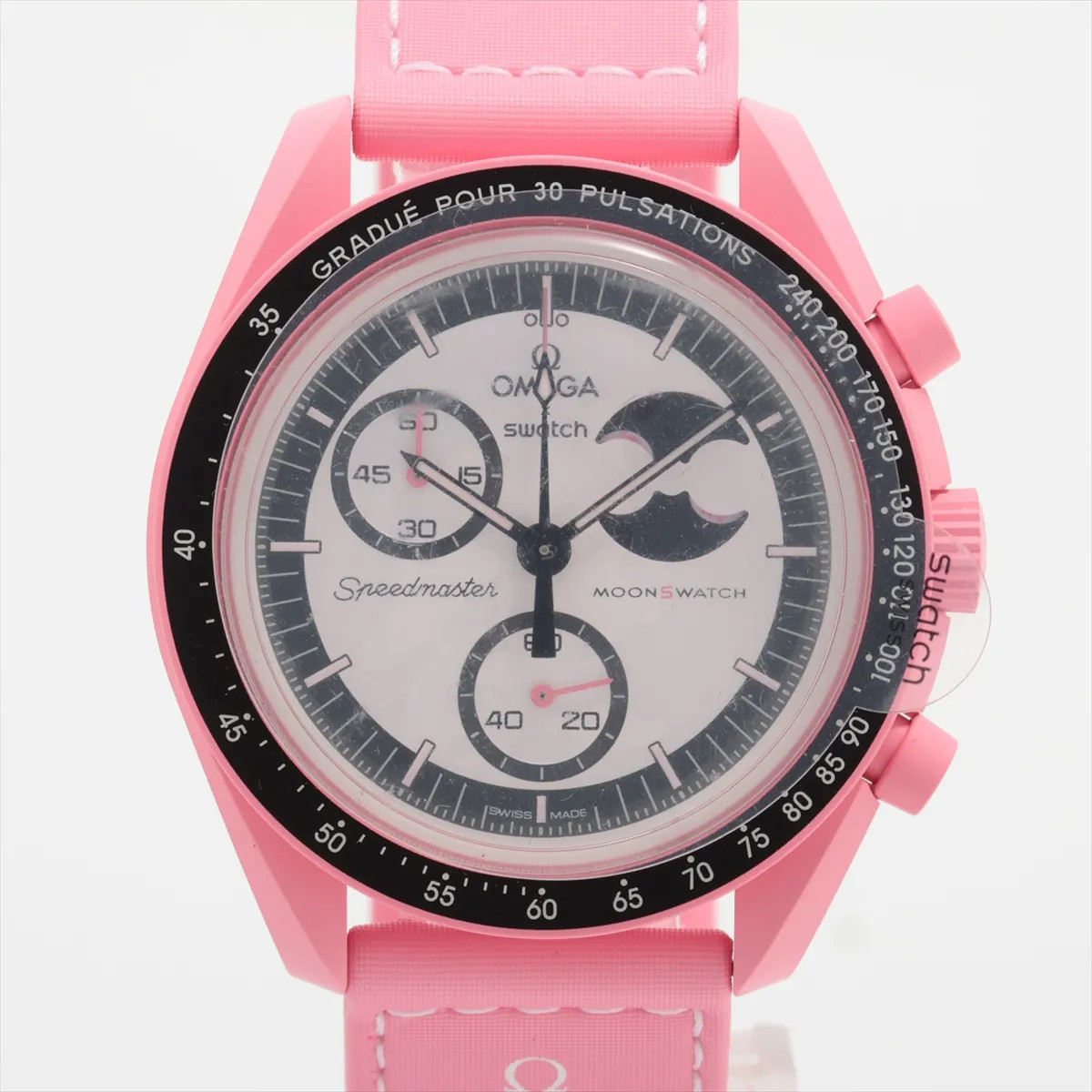 Omega x swatch Speedmaster missions Toe