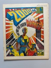 2000AD Comic Prog #34 October 15th 1977 FN+ RARE 