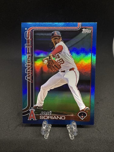 Jose Soriano 2025 Topps Series 2 - Blue Foil /150 SP - Angels