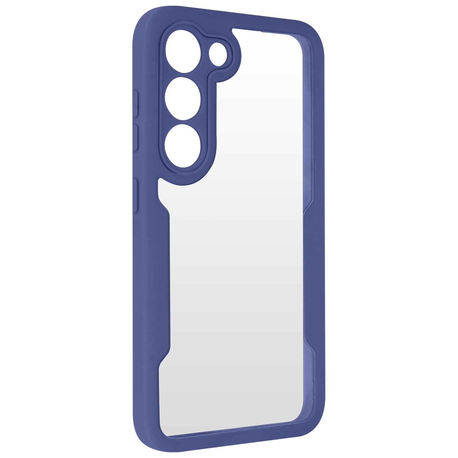 Coque Galaxy S23 Plus Avizar silicone hybride antichoc bleu marine - 2